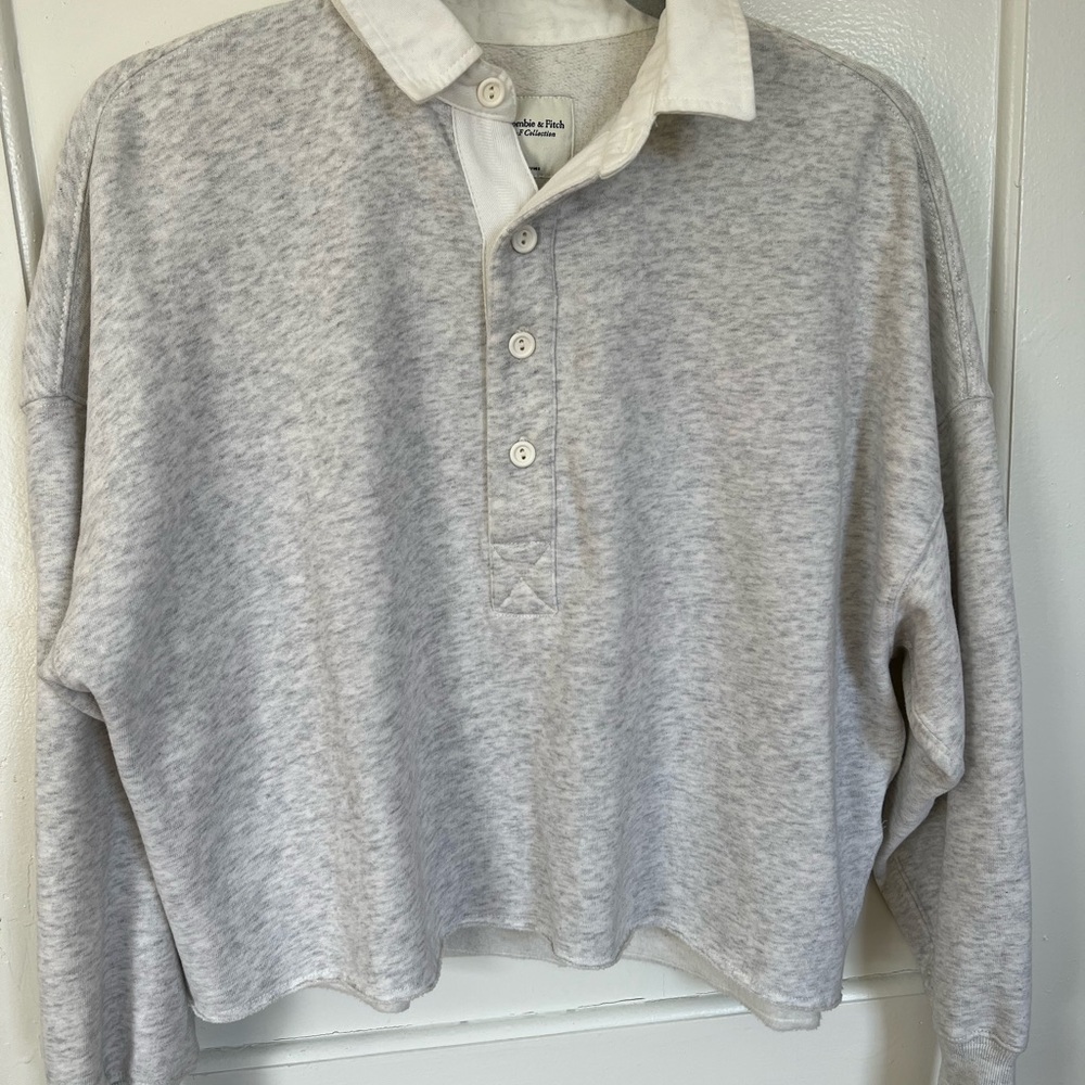Abercrombie Rugby Fleece Polo Shirt